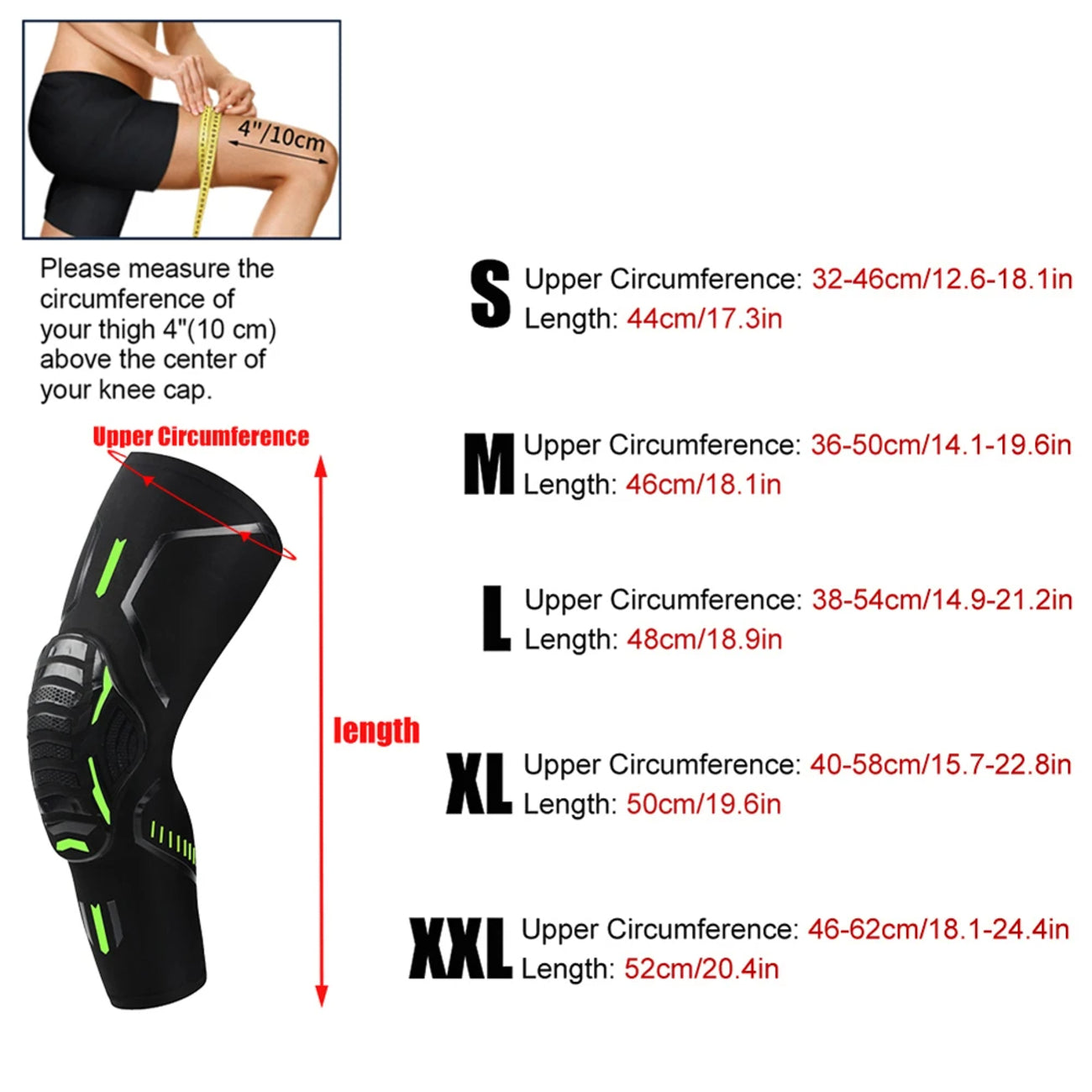 Non-Slip Mountain Bike Knee Pads - EVA Foam, Breathable, Lightweight Design