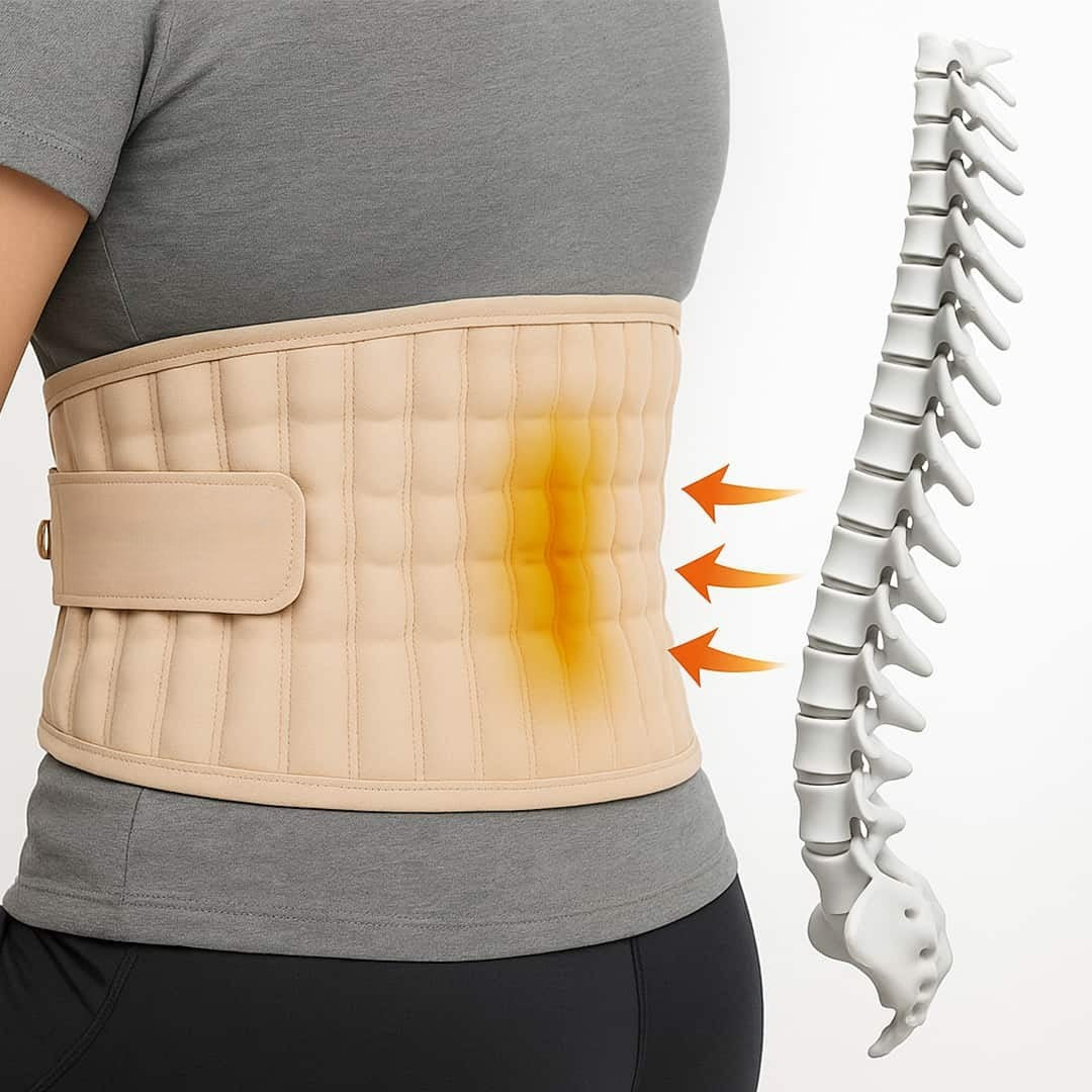 Pain Relief Lower Back Belt - Herniated Disc, Degeneration & Spinal Support