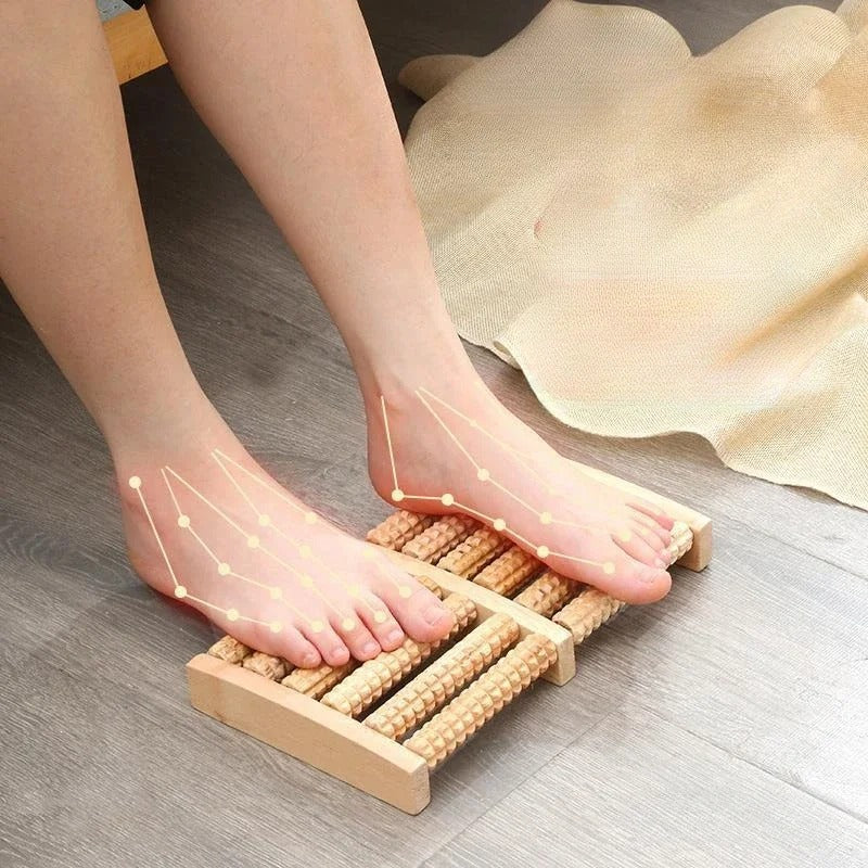 Foot Roller Massager - Pain Relief, Relaxation, Blood Circulation, Portable Design
