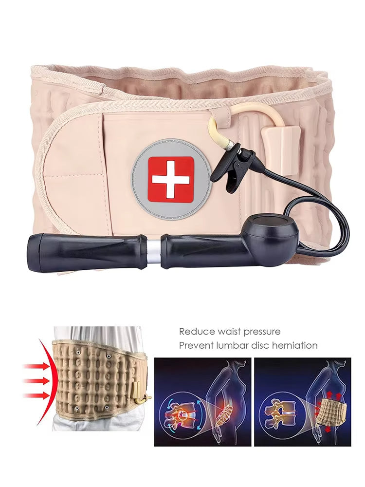 Pain Relief Lower Back Belt - Herniated Disc, Degeneration & Spinal Support