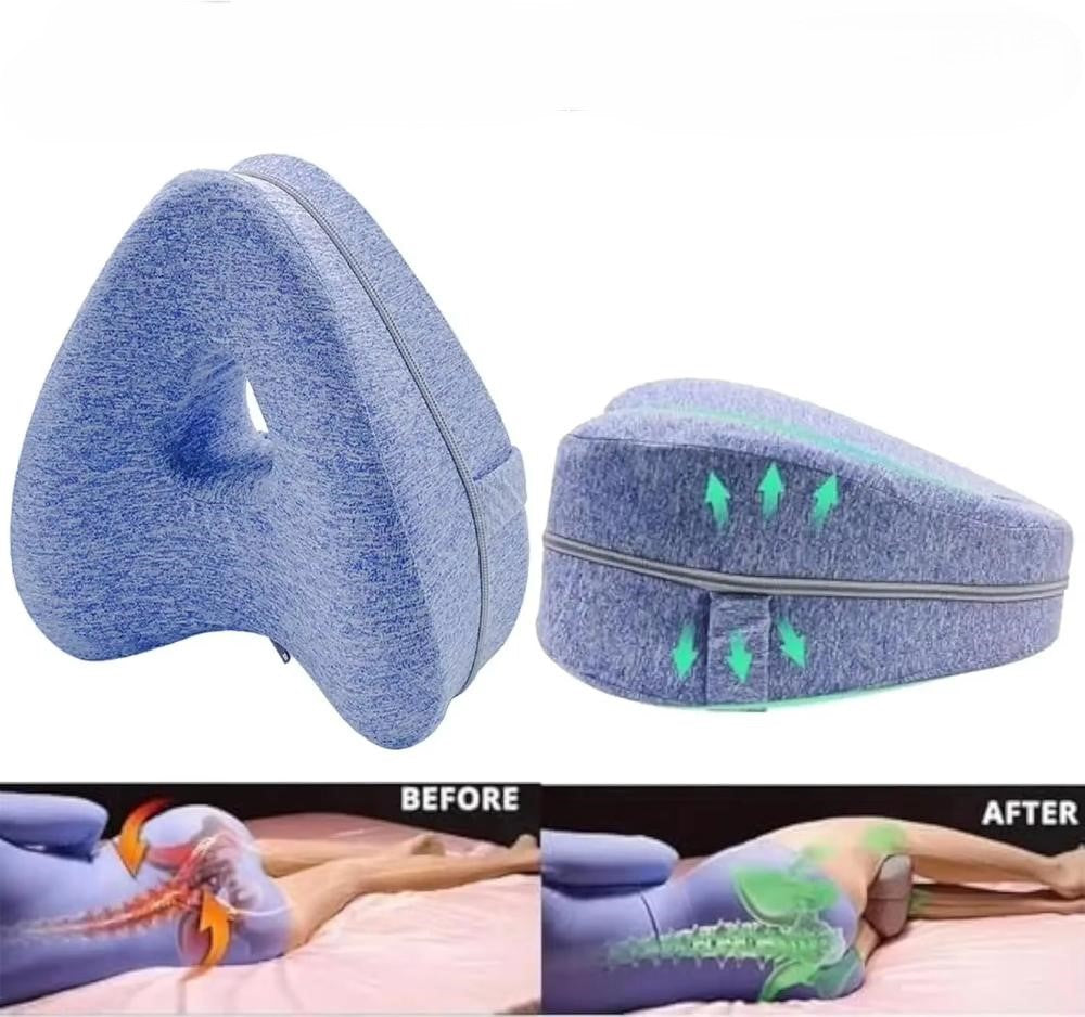 Knee Pillow for Sleeping Side Sleepers Back Hip Knee Support Comfortable Rest