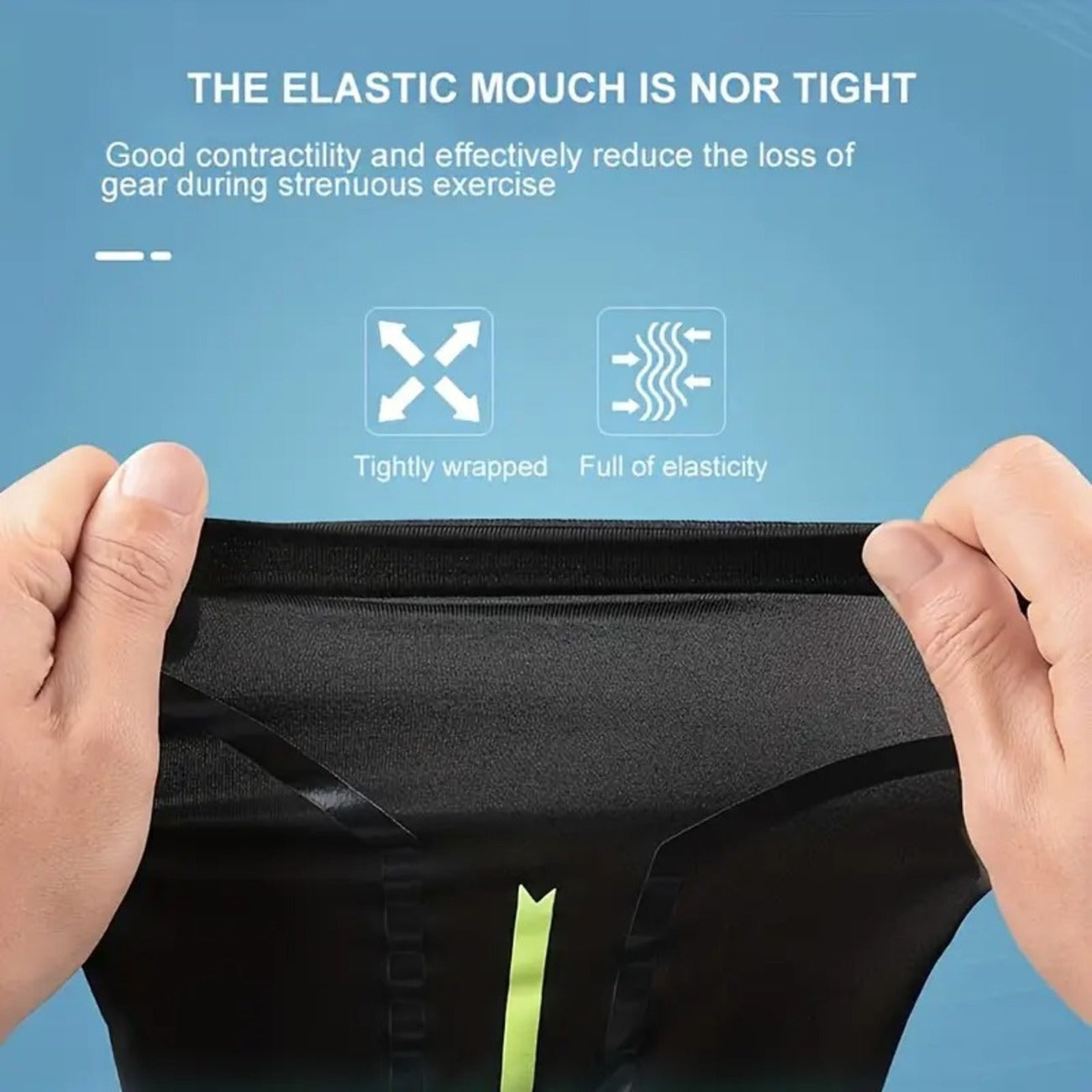Non-Slip Mountain Bike Knee Pads - EVA Foam, Breathable, Lightweight Design
