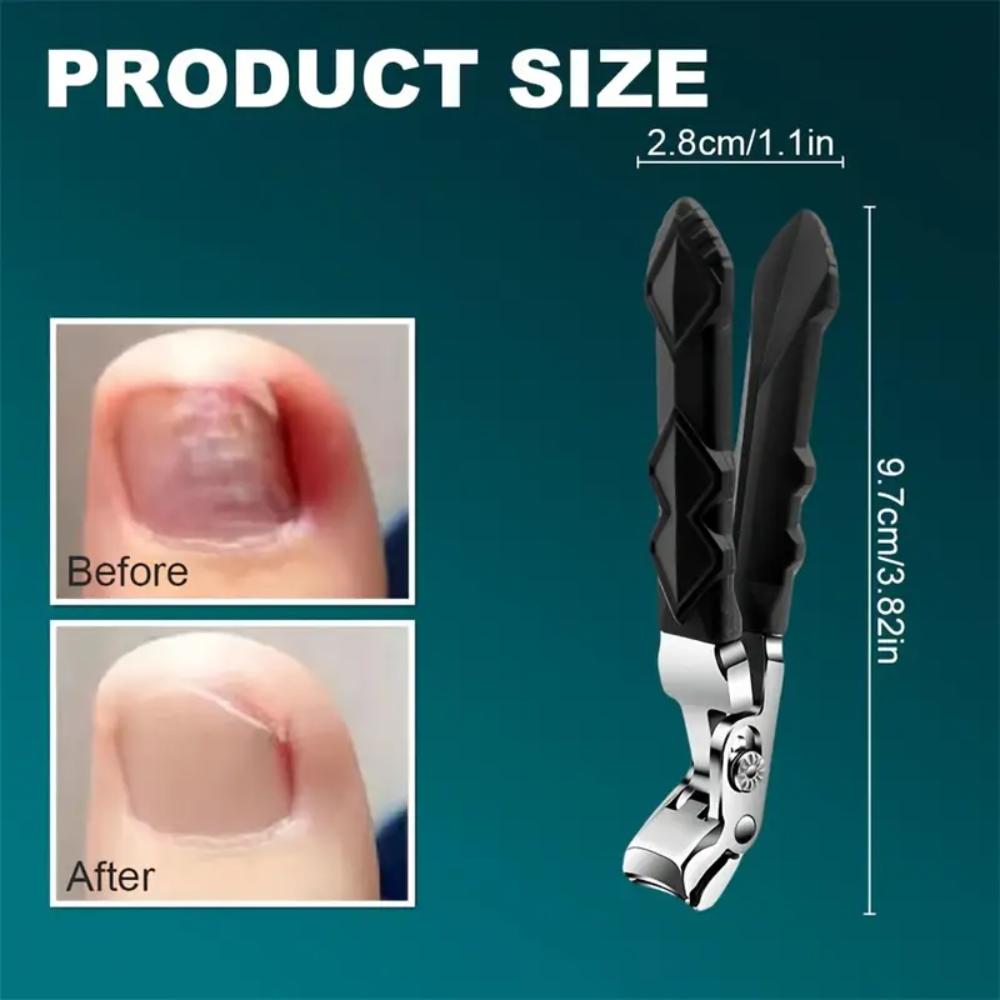 Fingernail and Toenail Clippers - Quick and Painless Trimming for Thick and Hard Nails