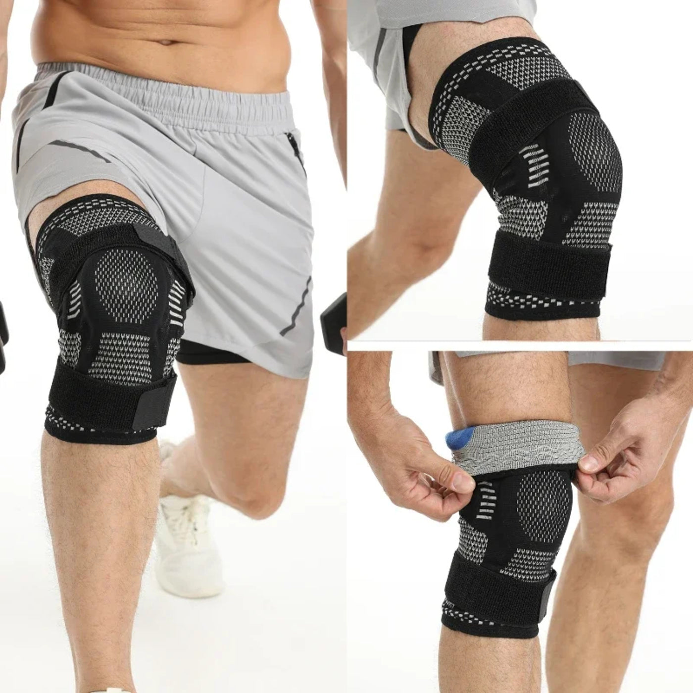 Knee Compression Sleeve for Pain Relief and Recovery - Joint Stability and Support