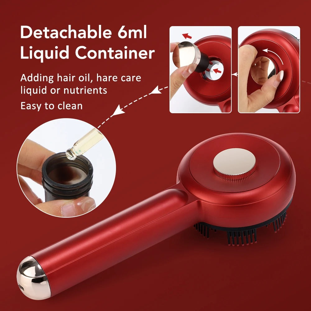 3 Modes EMS Scalp Massager for Hair Growth with Silicone Tips, Waterproof