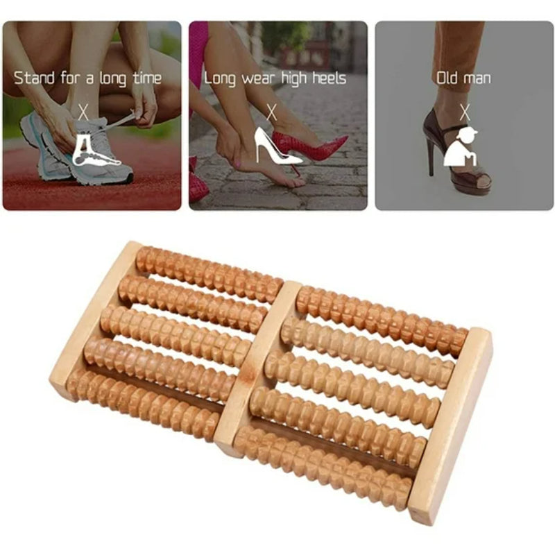 Foot Roller Massager - Pain Relief, Relaxation, Blood Circulation, Portable Design