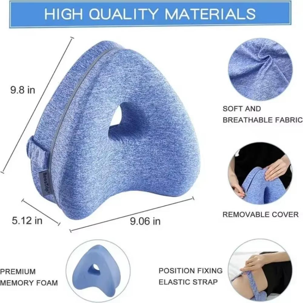 Knee Pillow for Sleeping Side Sleepers Back Hip Knee Support Comfortable Rest