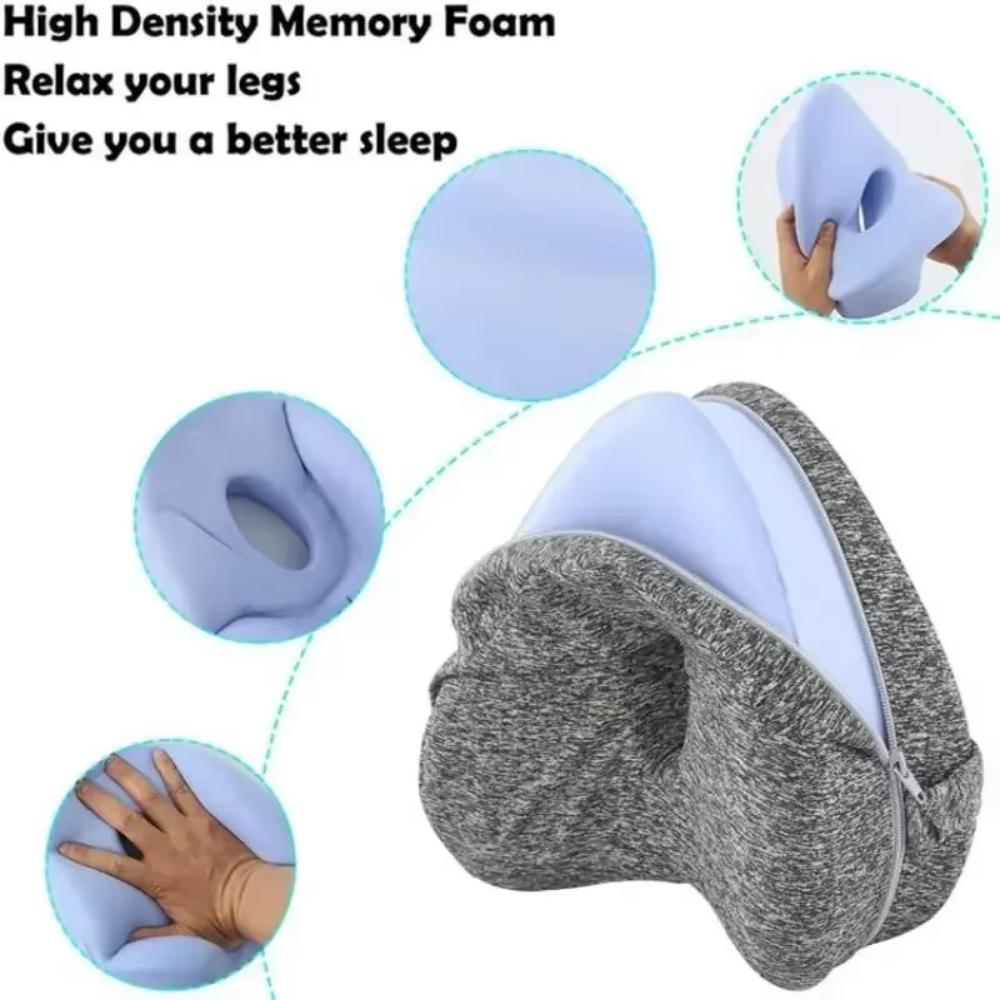 Knee Pillow for Sleeping Side Sleepers Back Hip Knee Support Comfortable Rest