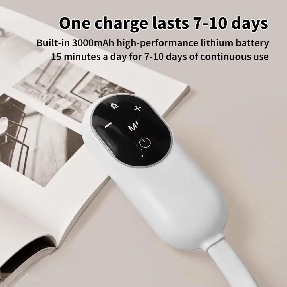 6 Zones Electric Head Massager – 3 Heat Levels, Hot Compress, Eye & Migraine Relief
