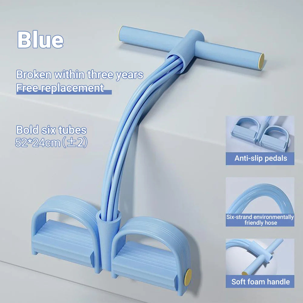 Portable Resistance Band Leg Non Slip Latex, Long Durable Strap
