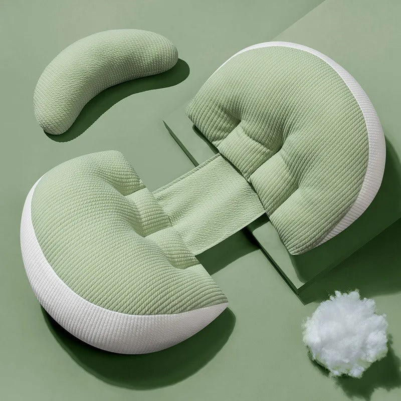 Ergonomic Design Pregnancy Maternity Pillow - Soft Core & Multi-Zone Support