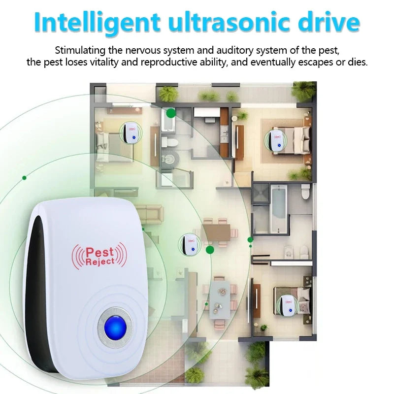 Ultrasonic Pest Repeller for Insect, Rodent, Mosquito