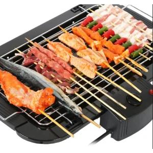 2000W Electric Grill Home Bbq Grill Sturdy and Easy-to-Clean Grill