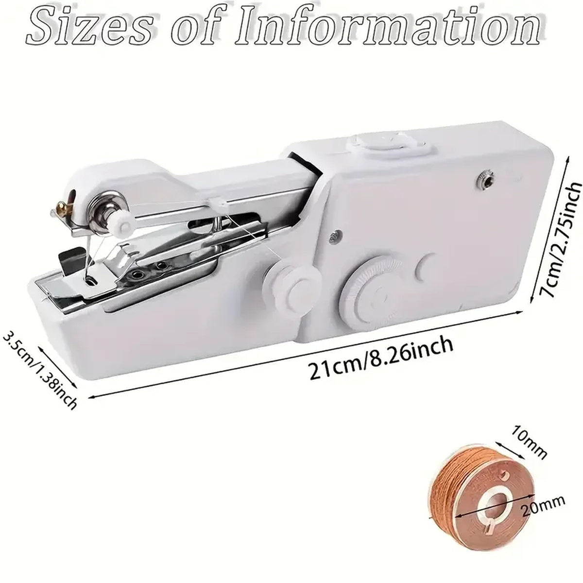 Handheld Mini Electric Sewing Machine - A Simple And Fast On-Site Maintenance Sewing Tool, Portable