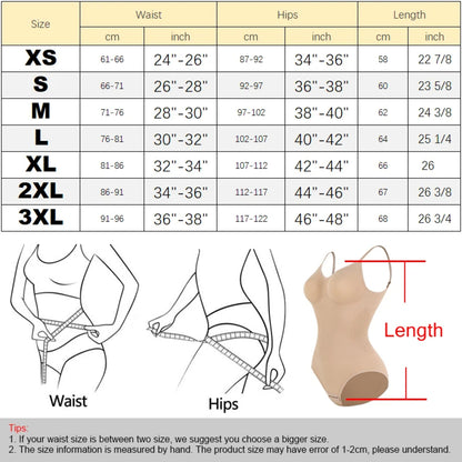 Control Body Shaper for Women - Elastic Material, Thong or Brief, Snatched Waist