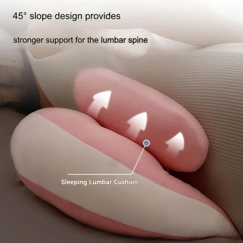Ergonomic Design Pregnancy Maternity Pillow - Soft Core & Multi-Zone Support
