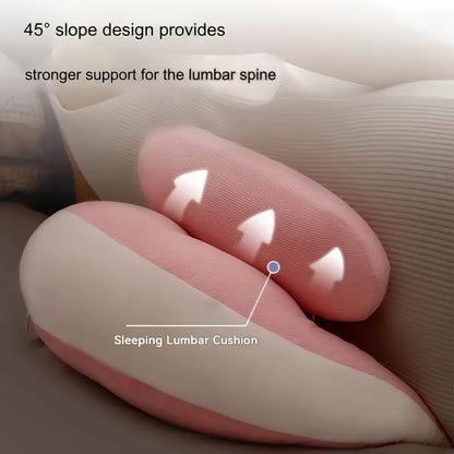 Ergonomic Design Pregnancy Maternity Pillow - Soft Core & Multi-Zone Support