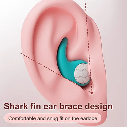 Soft Silicone Earplugs for Sleeping - Noise Cancelling, Reusable, Comfortable, Waterproof
