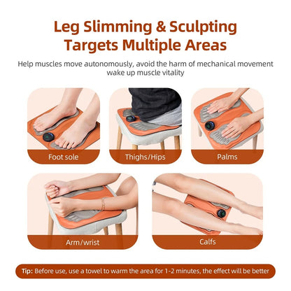 3D Foot Massage Pad – Pain Relief with 6 Adjustable Modes & Low Noise