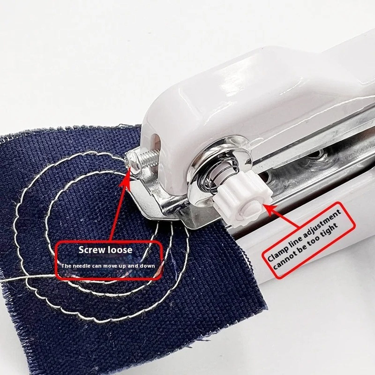 Handheld Mini Electric Sewing Machine - A Simple And Fast On-Site Maintenance Sewing Tool, Portable