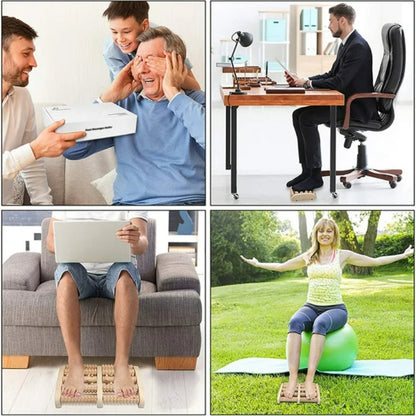 Foot Roller Massager - Pain Relief, Relaxation, Blood Circulation, Portable Design