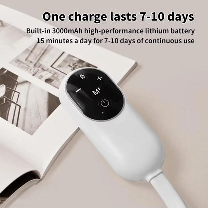6 Zones Electric Head Massager – 3 Heat Levels, Hot Compress, Eye & Migraine Relief
