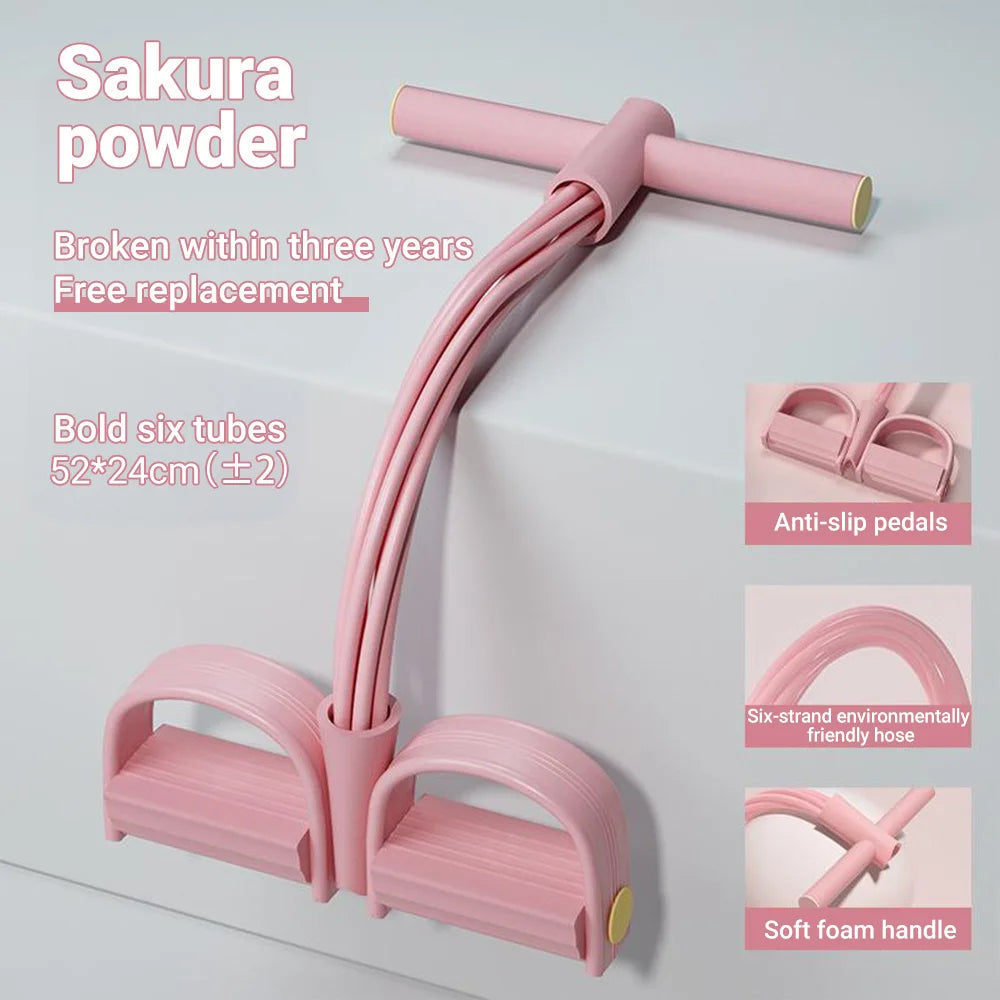 Portable Resistance Band Leg Non Slip Latex, Long Durable Strap