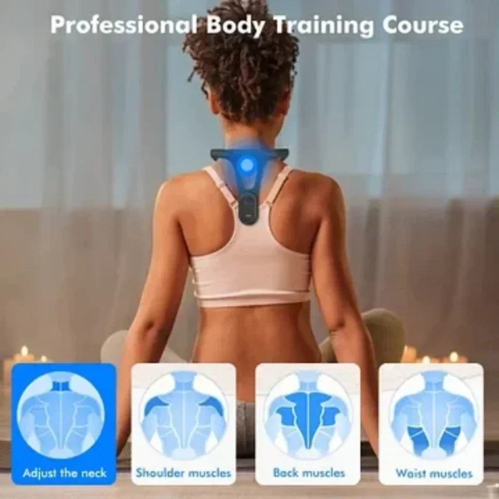 Smart Posture Corrector with Real-Time Monitoring & Bluetooth
