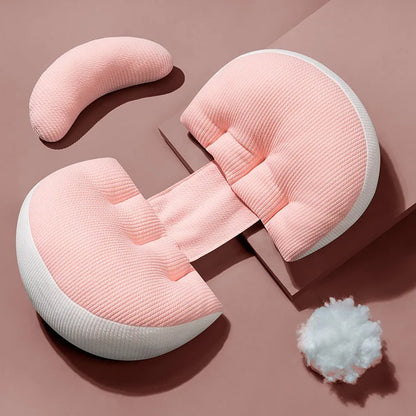 Ergonomic Design Pregnancy Maternity Pillow - Soft Core & Multi-Zone Support