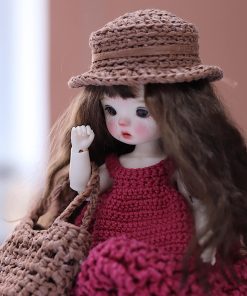 Charming Mini Doll With Long Hair