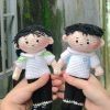 Handcrafted Crochet Boy-girl Couple