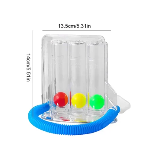 3 Balls Breathing Lung Exerciser Machine1