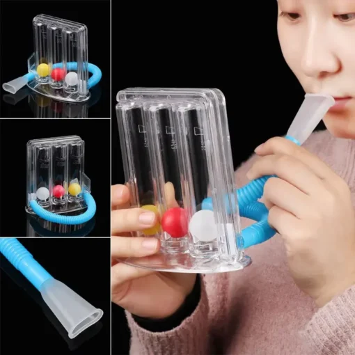 3 Balls Breathing Lung Exerciser Machine7