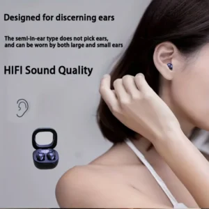 Mini Headphone Compact Hifi Earbuds, Invisible Design6