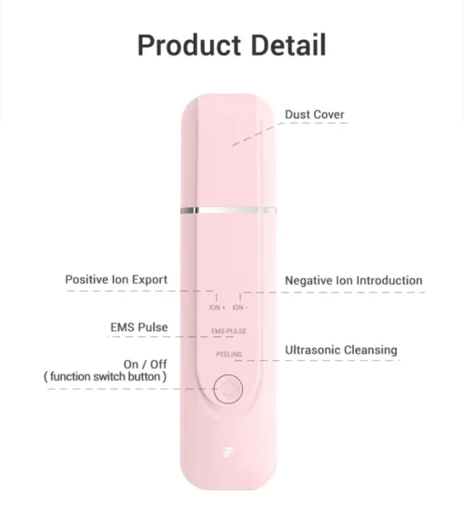 Ultrasonic Skin Scrubber Facial Cleansing8