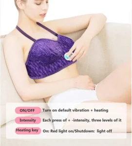 Wireless Vibrating Breast Massager Underwear9