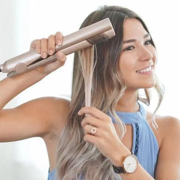 2 In 1 Twist Straightening Curling Iron