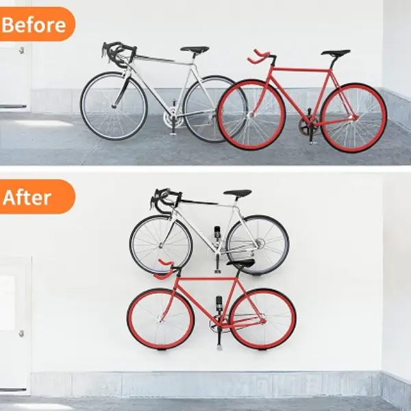 Bicycle Rack Wall Metal Hook Bicycle Mountain Bike Wall Bracket Wall Rack