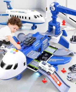 Extra Large Airplane Vehicle Play Sets Police, Construction Or Fireman Toys13