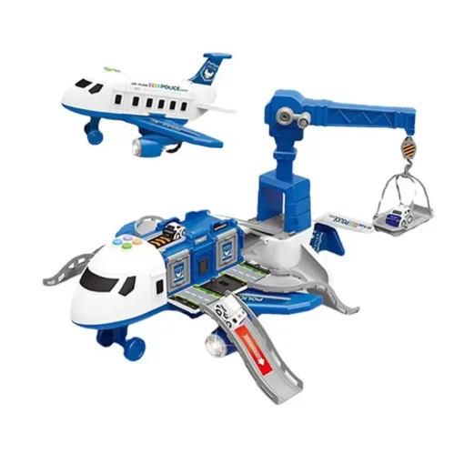 Extra Large Airplane Vehicle Play Sets Police, Construction Or Fireman Toys8