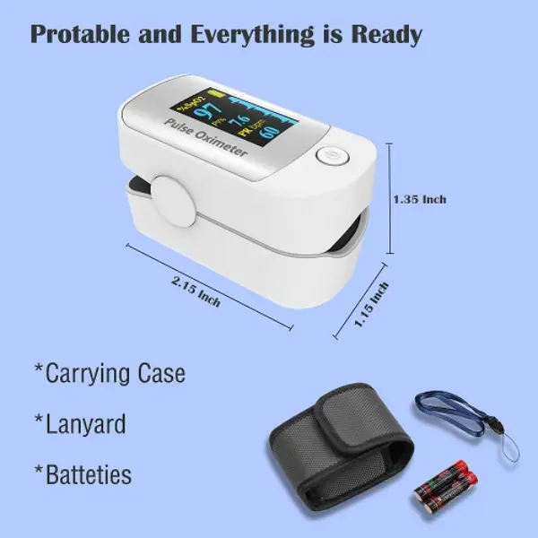 Finger Blood Pressure Pulse Oximeter