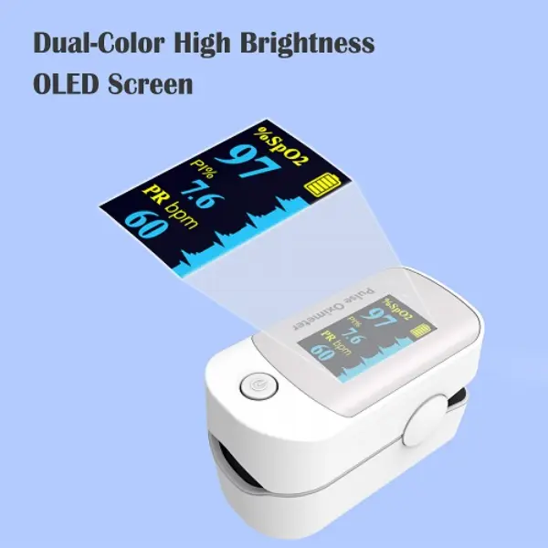 Finger Blood Pressure Pulse Oximeter