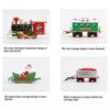 Foreign Trade Electric Christmas Train, Electric Sound And Light Can Hang Christmas Tree Christmas Rail Car, Christmas Gift Toys Peripheral Products Christmas Decor Gift For Christmas Thanksgiving6