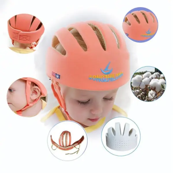 Heavy Duty Baby Flat Head Protector Helmet2