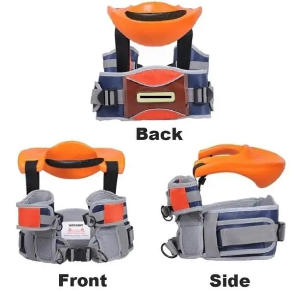 Shoulder Carrier Seat Saddle Kids Child Baby Ankle Straps Hands Backpack Saddle Travel Backpack