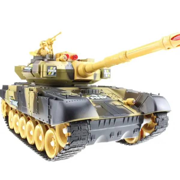 Super Rc Battle Military Tank 