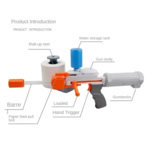 Toilet Paper Blaster Gun6