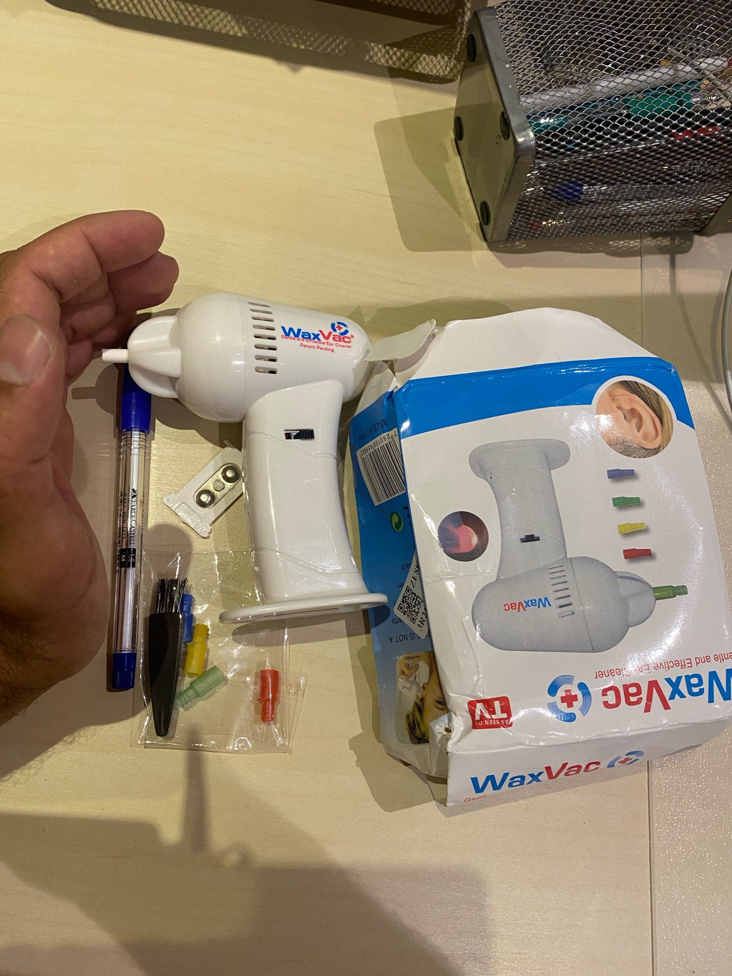 Electric Ear Cleaner with Vacuum Suction, 6-Piece Set photo review