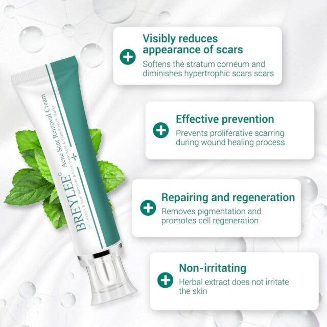 Herbal Scar Removal Gel Cream with Niacinamide and Growth Factor (30ml) - Image 3