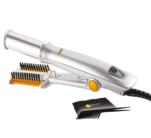 Max Rotating Hair Iron - 2 in 1 Hair Curler and Straightener - Image 8